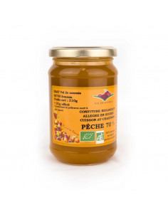 CONFITURE100%  BIO PECHE 310G