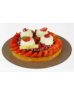 TARTE FRAISE + FRAMBOISE 6  P