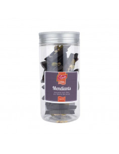 N°059 COFFRET MENDIANTS PIST CHOC NOIR 120G
