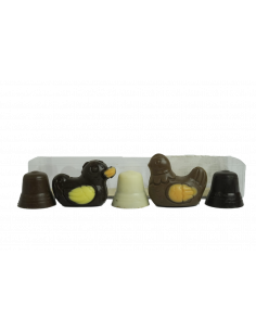 REGLETTE SUJETS PRALINES PAQUES 50G