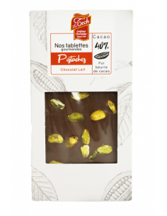 TABLETTE CHOC LAIT ORIG PISTACHE 100G 2