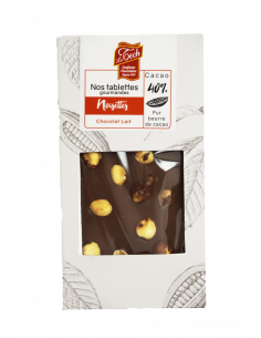 TABLETTE CHOC LAIT ORIG NOISETTE 100G 2