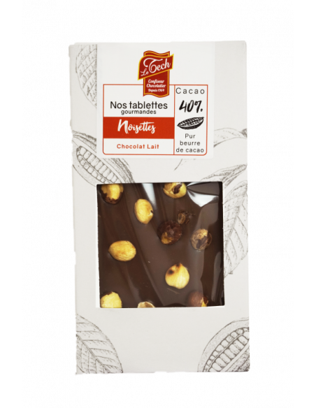 TABLETTE CHOC LAIT ORIG NOISETTE 100G