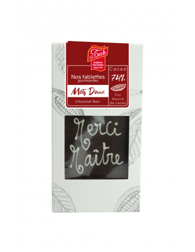 TABLETTE CHOC NR ORIG MERCI...