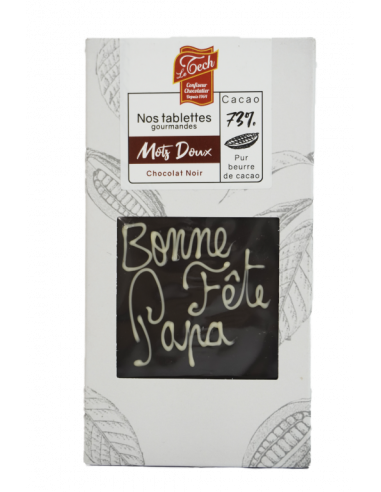 TABLETTE CHOC NR ORIG BONNE FETE PAPA...
