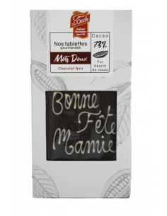 TABLETTE CHOC NR ORIG BONNE FETE MAMIE 90G 2