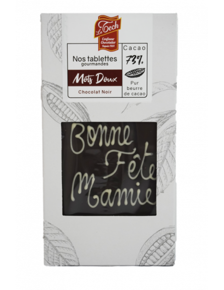 TABLETTE CHOC NR ORIG BONNE FETE MAMIE 90G