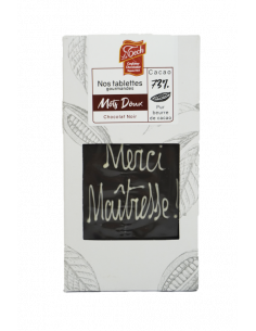 TABLETTE CHOC NR ORIG MERCI MAITRESSE! 90G