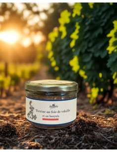TERRINE FOIE VOLAILLE AU BANYULS 180G