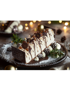 BUCHE MONT BLANC 4/5 PERS