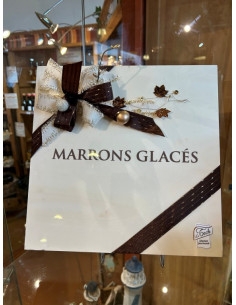 COFFRET BOIS 30 MARRONS