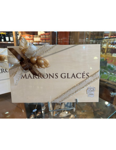 COFFRET BOIS 18 MARRONS